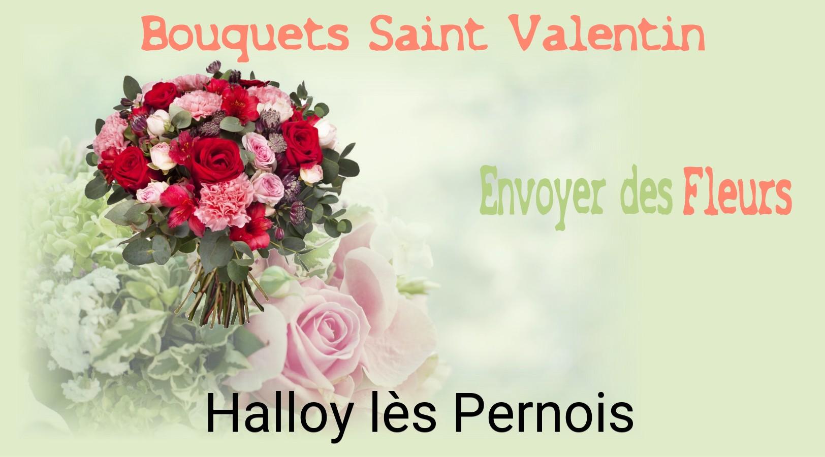 Roses de Saint-Valentin livrées à Halloy-lès-Pernois